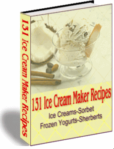 Ice Cream Maker Recipes