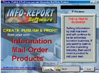 Create, Publish and Profit from Information Mail Order Products