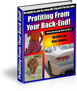 Profiting From Your Back-End!