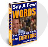 Say A Few Words