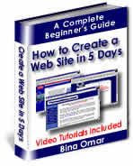 A Complete Beginner's Guide: How to Create a Web Site in 5 Days