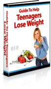 Ebook cover: The Total Guide To Teen Weight Loss