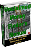 Ebook cover: Unclaimed Money Finder's Manual [41]